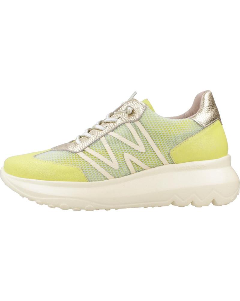 Sportschuhe WONDERS  für Damen ZAPATILLAS MUJER MODELO A4001 COLOR AMARILLO  PLTN