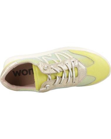 Sportschuhe WONDERS  für Damen ZAPATILLAS MUJER MODELO A4001 COLOR AMARILLO  PLTN