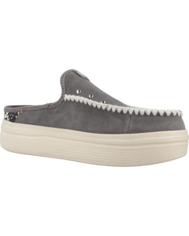 HEY DUDE ZUECOS MUJER MODELO AUSTIN LIFT WESTERN COLOR GRIS CHRCAL