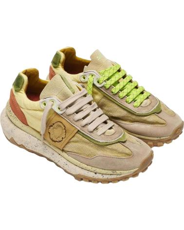 Sapatilhas SATORISAN  de Mulher ZAPATILLAS DHARMA LINEN  PSYCODELIC KHAKI