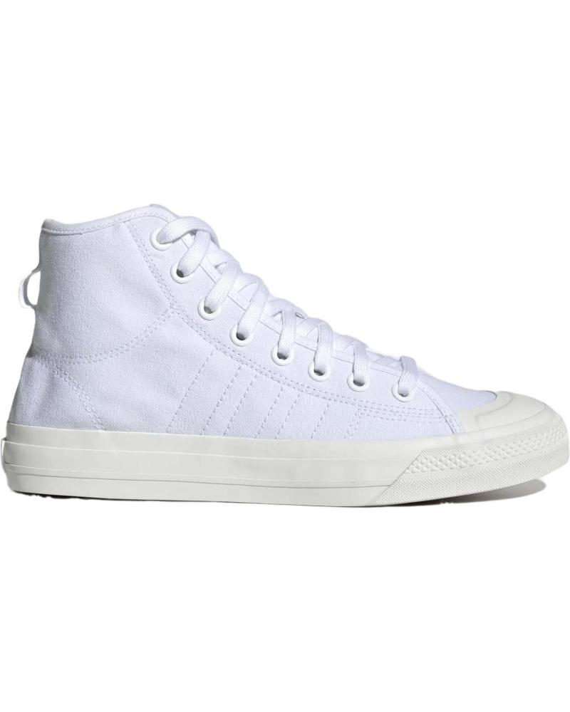 Sneaker ADIDAS  für Mädchen und Junge ZAPATILLAS NIZZA HI RF PARA NINOS UNISEX EN COLOR  BLANCO