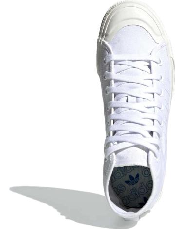 Sneaker ADIDAS  für Mädchen und Junge ZAPATILLAS NIZZA HI RF PARA NINOS UNISEX EN COLOR  BLANCO