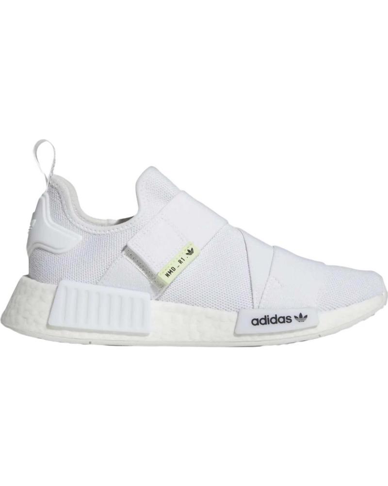 Deportivas ADIDAS  de Niña y Niño ZAPATILLAS NMDR1 PARA MUJER EN COLOR  BLANCO
