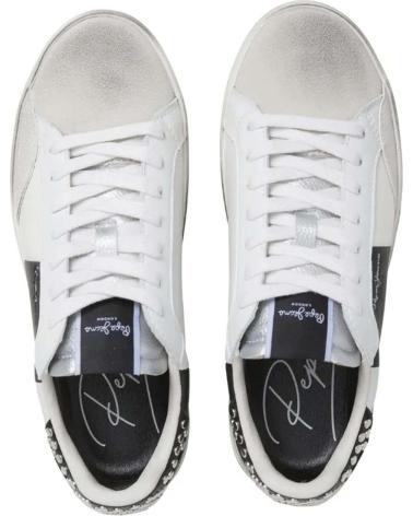 Scarpe sport PEPE JEANS  per Donna DEPORTIVO MUJER PLS31568  BLANCO