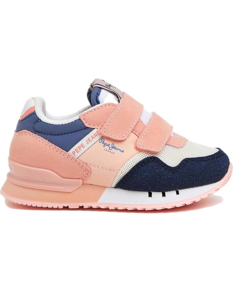 Sneaker PEPE JEANS  für Mädchen ZAPATILLAS LONDON PARA NINAS EN COLOR  ROSA