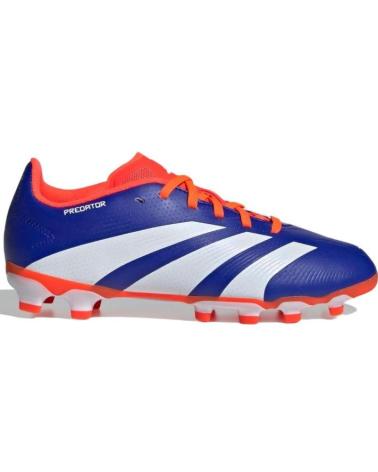 Deportivas ADIDAS  de Niña y Niño ZAPATILLAS BOTA FUTBOL PREDATOR LEAGUE MG JR  BLUE