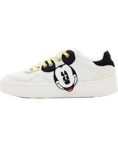 Zapatillas deporte DESIGUAL  de Mujer ZAPATILLAS FANCY MICKEY  WHITE