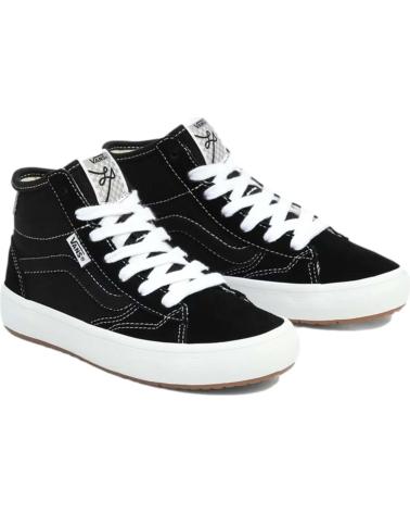 Deportivas de Niña y Niño VANS OFF THE WALL BOTAS VANS LITTLE LIZZIE NEGRO