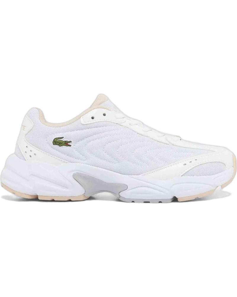 Scarpe sport LACOSTE  per Donna ZAPATILLAS ATHLEISURE SNKR FEMME PARA MUJER EN COLOR  BLANCO