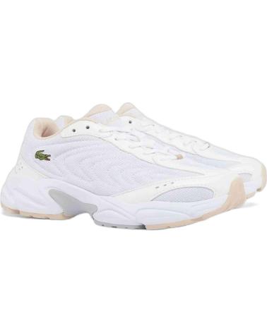 Scarpe sport LACOSTE  per Donna ZAPATILLAS ATHLEISURE SNKR FEMME PARA MUJER EN COLOR  BLANCO