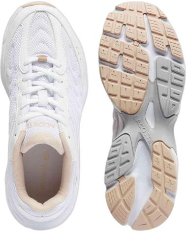 Scarpe sport LACOSTE  per Donna ZAPATILLAS ATHLEISURE SNKR FEMME PARA MUJER EN COLOR  BLANCO