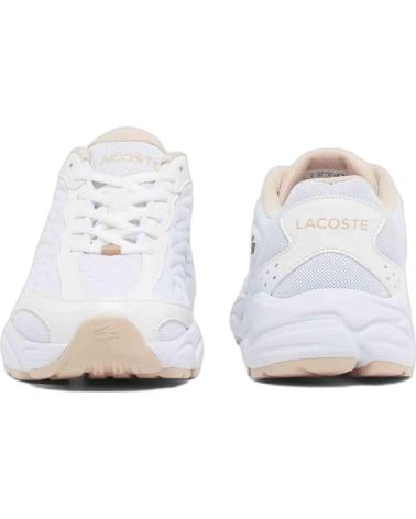 Scarpe sport LACOSTE  per Donna ZAPATILLAS ATHLEISURE SNKR FEMME PARA MUJER EN COLOR  BLANCO