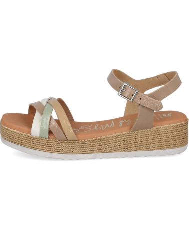 Sandales OH MY SANDALS  pour Femme SANDALIAS AL5430 PARA MUJER EN COLOR  BEIGE