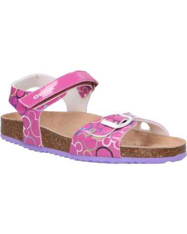 Sandálias GEOX  de Menina J158MC 000FC J ADRIEL FUCHSIA-MULTICOLOR  C8238