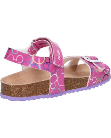 Sandálias GEOX  de Menina J158MC 000FC J ADRIEL FUCHSIA-MULTICOLOR  C8238