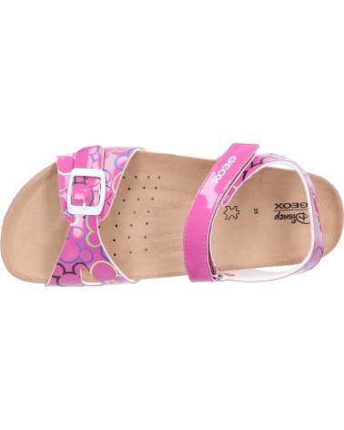Sandálias GEOX  de Menina J158MC 000FC J ADRIEL FUCHSIA-MULTICOLOR  C8238