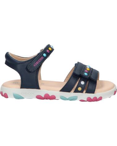 girl Sandals GEOX J158ZC 000BC J SANDAL HAITI  C4002 NAVY