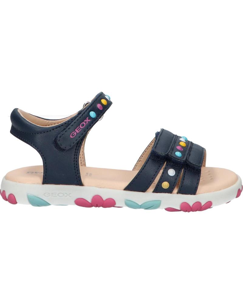 girl Sandals GEOX J158ZC 000BC J SANDAL HAITI  C4002 NAVY
