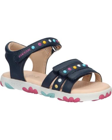 girl Sandals GEOX J158ZC 000BC J SANDAL HAITI  C4002 NAVY