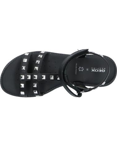 Sandalen GEOX  für Mädchen J2535I 000BC J S KARLY  C9999 BLACK