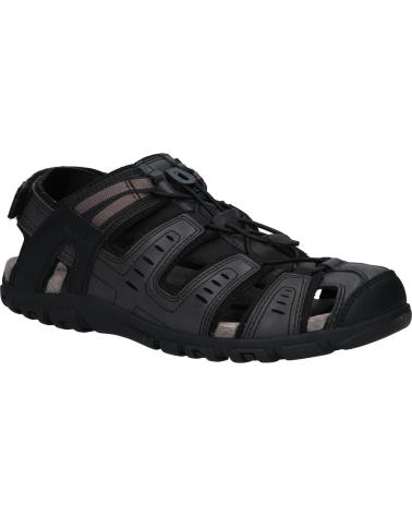 Sandalen für Herren GEOX SANDALIAS HOMBRE MODELO U S STRADA C COLOR NEGRO C9999 C9999