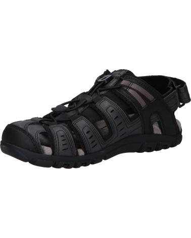Sandalen für Herren GEOX SANDALIAS HOMBRE MODELO U S STRADA C COLOR NEGRO C9999 C9999