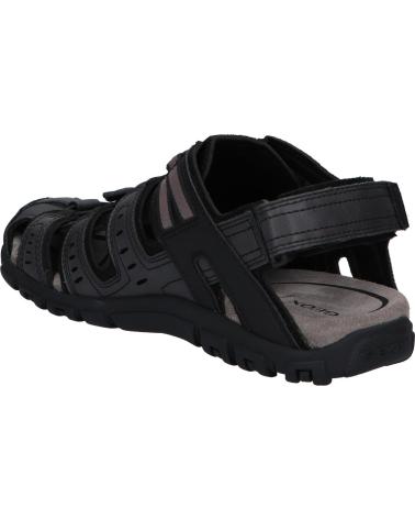 Sandalen für Herren GEOX SANDALIAS HOMBRE MODELO U S STRADA C COLOR NEGRO C9999 C9999