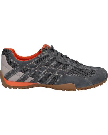Deportivas GEOX  de Hombre U SNAKE ORIGINAL A - SCAMMESH U55MNA02214  GRIS