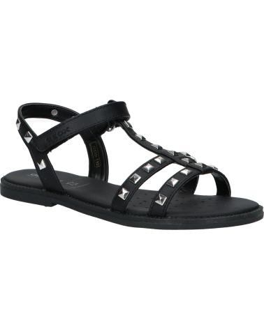 Sandalen GEOX  für Mädchen J2535I 000BC J S KARLY  C9999 BLACK