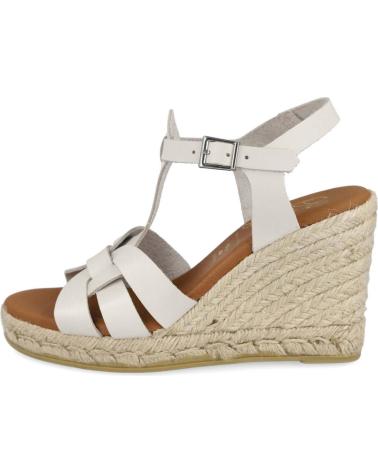 Sandales OH MY SANDALS  pour Femme CUNAS DE ESPARTO LR5488 PARA MUJER EN COLOR  BEIGE