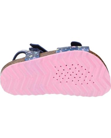 Sandales GEOX  pour Fille B922RA 000NF B SANDAL CHALKI C0694 NAVY-PINK  AZUL