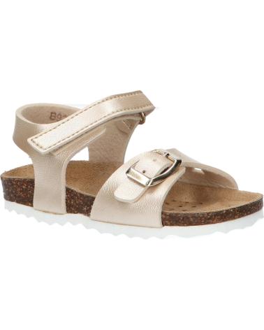 girl Sandals GEOX B922RA 000NF B SANDAL CHALKI  C2010 PLATINUM