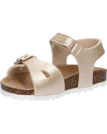 girl Sandals GEOX B922RA 000NF B SANDAL CHALKI  C2010 PLATINUM