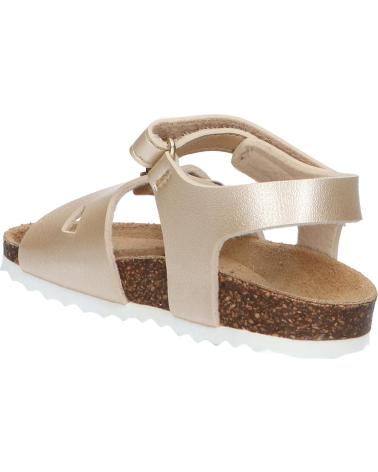 girl Sandals GEOX B922RA 000NF B SANDAL CHALKI  C2010 PLATINUM
