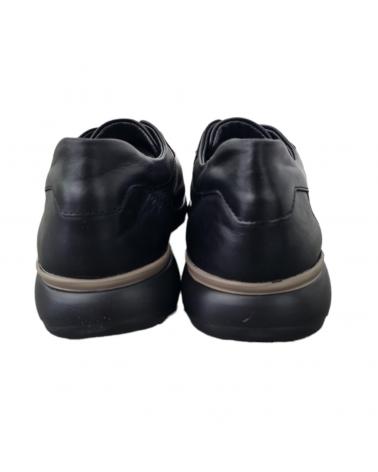 Chaussures 24 HORAS  pour Homme ZAPATO PIEL NEGRO SPORT CONFORT  MISSOURI-C NEGRO-NEGRO