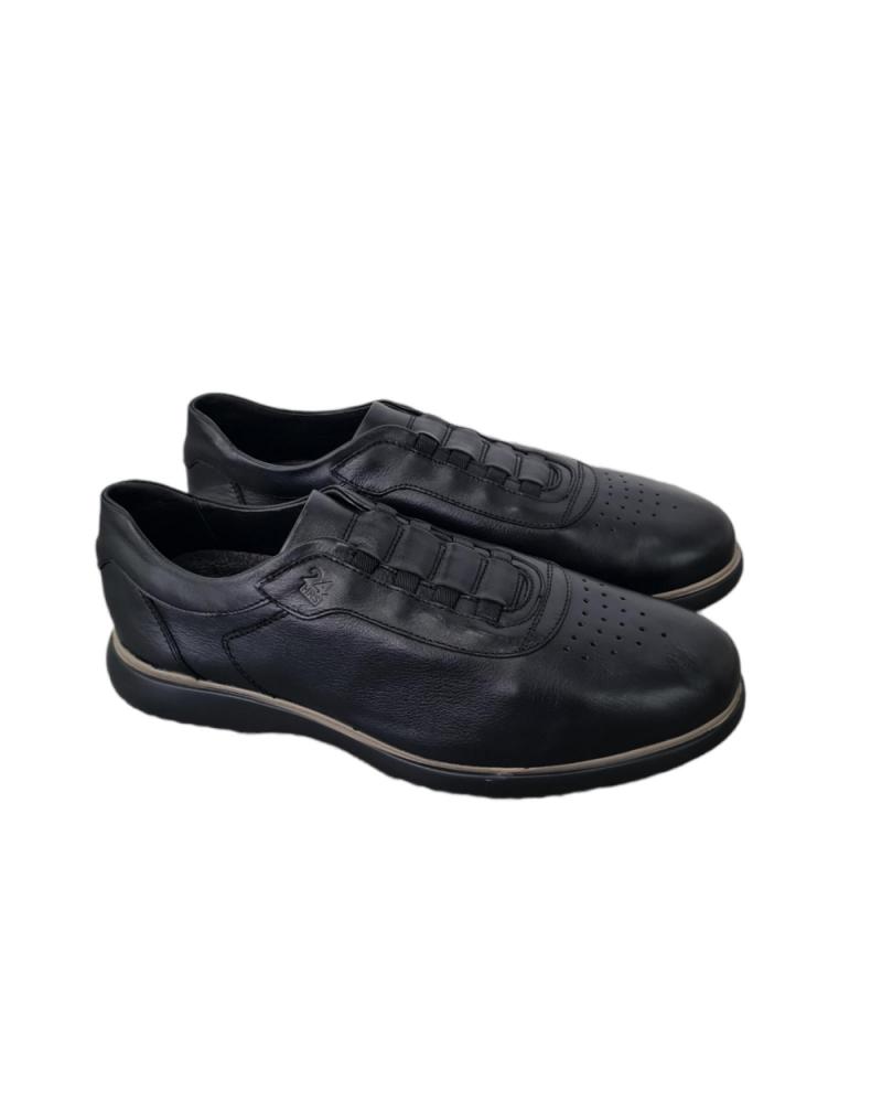 Zapatos De Hombre 24 HORAS ZAPATO PIEL NEGRO SPORT CONFORT