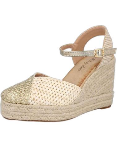 Sandalen L&R SHOES  für Damen LR SHOES 5109 ALPARGATAS DE ESPARTO PARA MUJER  ORO BEIGE