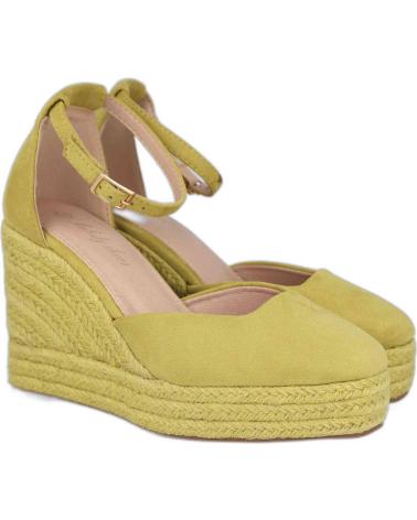 Sandalias L&R SHOES  de Mujer LR SHOES 5119 ALPARGATAS DE ESPARTO PARA MUJER  LIMON