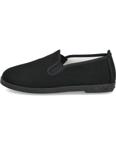 Mocassins L&R SHOES  pour Femme MANOLETINAS LR SHOES EVA-1 PARA MUJER EN COLOR  NEGRO