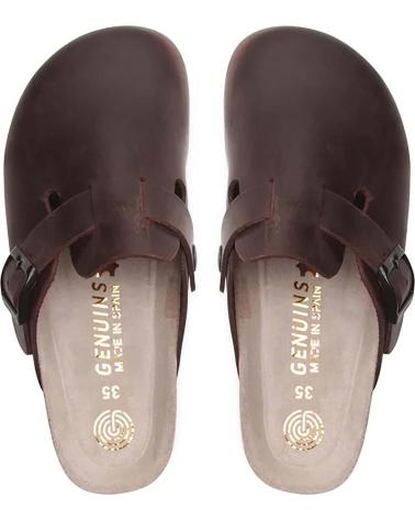 Sabots pour Femme GENUINS ZUECOS PARA MUJER EN COLOR MARRON