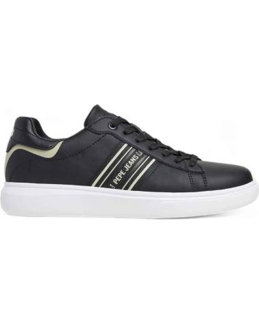 Sportschuhe PEPE JEANS  für Herren ZAPATILLAS KENTON COURT PARA HOMBRE EN COLOR  NEGRO