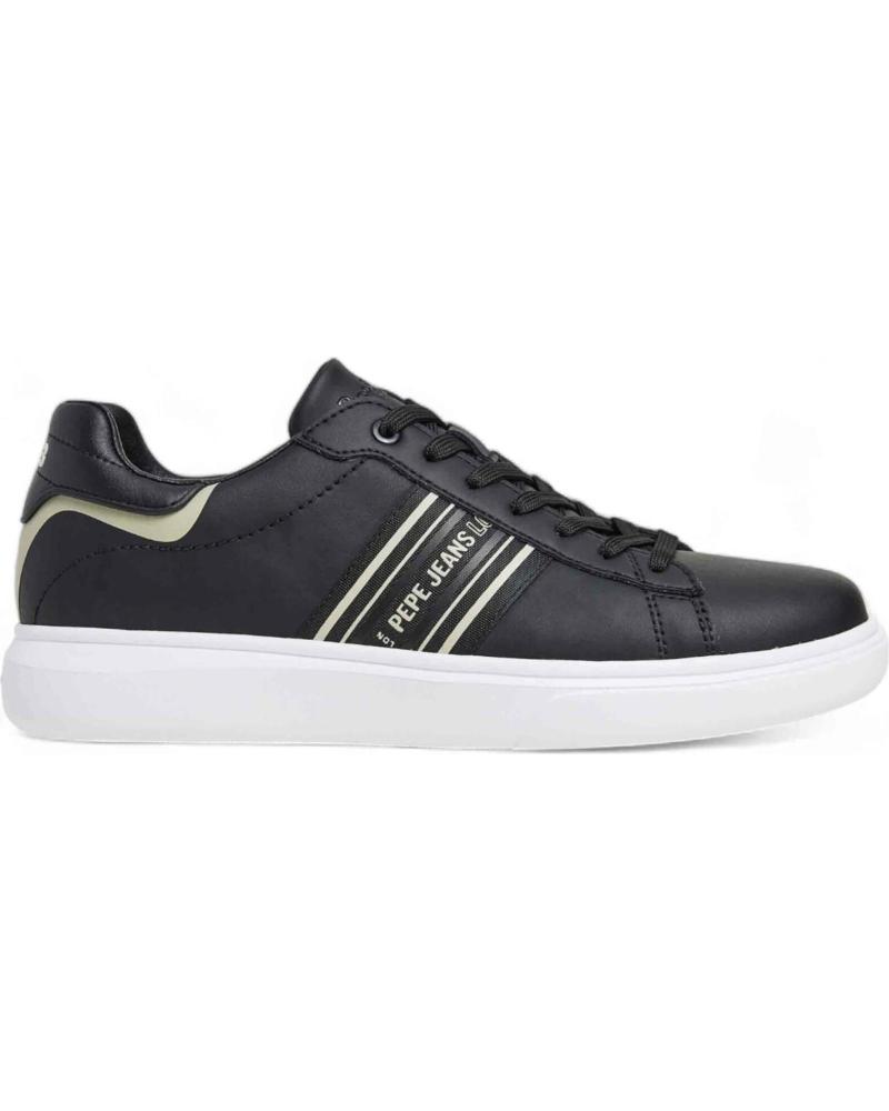 Sapatilhas PEPE JEANS  de Homem ZAPATILLAS KENTON COURT PARA HOMBRE EN COLOR  NEGRO