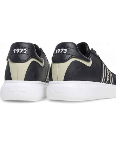 Sapatilhas PEPE JEANS  de Homem ZAPATILLAS KENTON COURT PARA HOMBRE EN COLOR  NEGRO