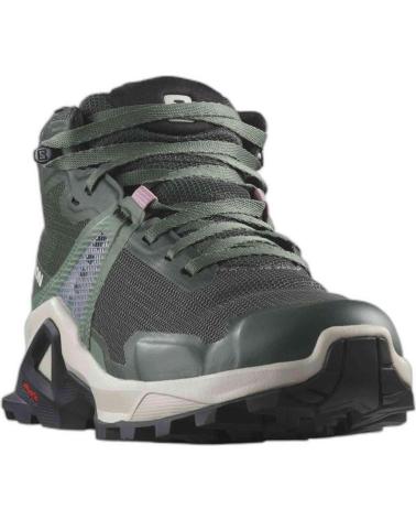 Deportivas SALOMON  de Mujer y Niño ZAPATILLAS X RAISE MID GTX PARA NINOS UNISEX EN COLOR  VERDE