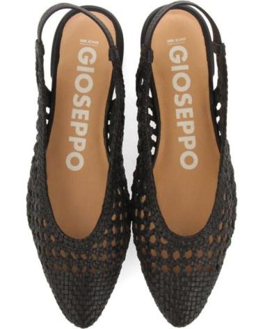 Ballerines pour Femme GIOSEPPO MANOLETINAS GUATAVITA PARA MUJER EN COLOR NEGRO PLATEADO