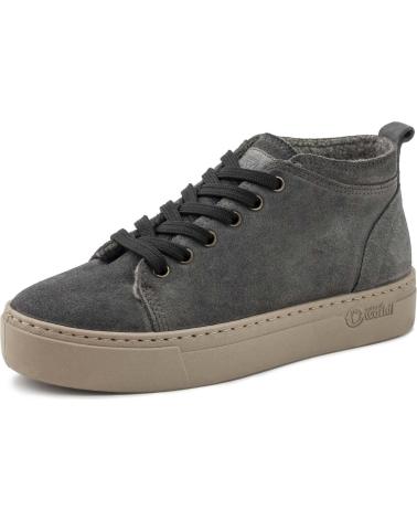 Botines NATURAL WORLD  de Mujer 6122 ANTRACITA  GRIS