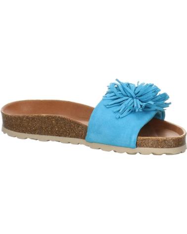 Woman Sandals VERBENAS SANDALIAS REINA VELOUR PARA MUJER EN COLOR  AZUL