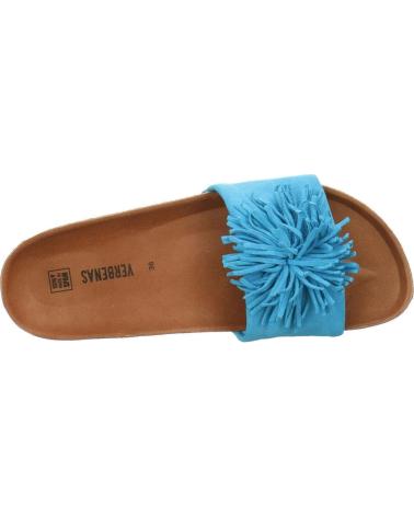 Woman Sandals VERBENAS SANDALIAS REINA VELOUR PARA MUJER EN COLOR  AZUL