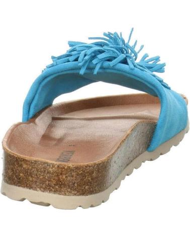 Woman Sandals VERBENAS SANDALIAS REINA VELOUR PARA MUJER EN COLOR  AZUL