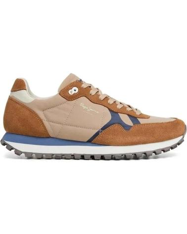Scarpe sport PEPE JEANS  per Uomo ZAPATILLAS BRIT-ON PRINTS  CAMEL